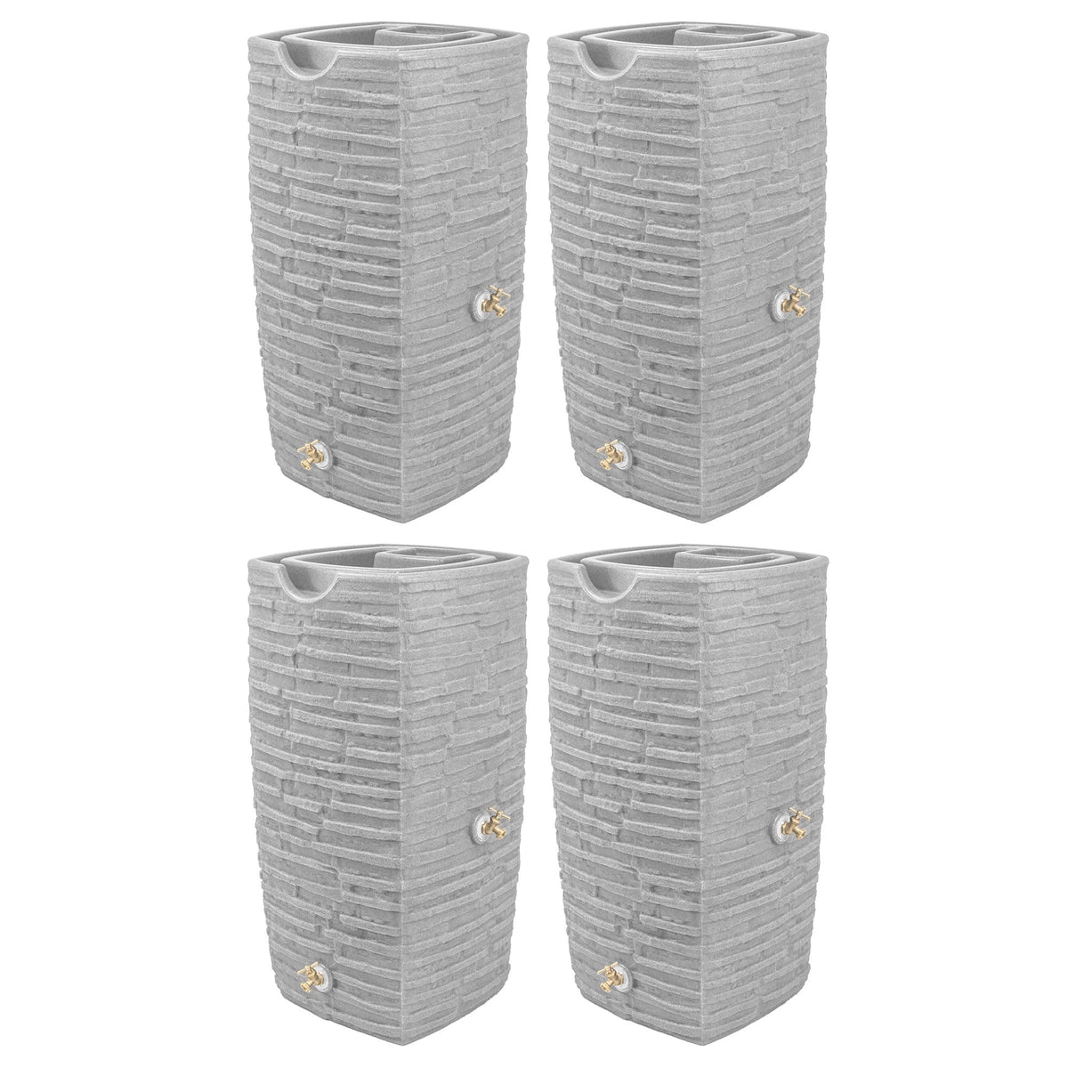 Rain Water Collection Barrel 4 Pack Y88921