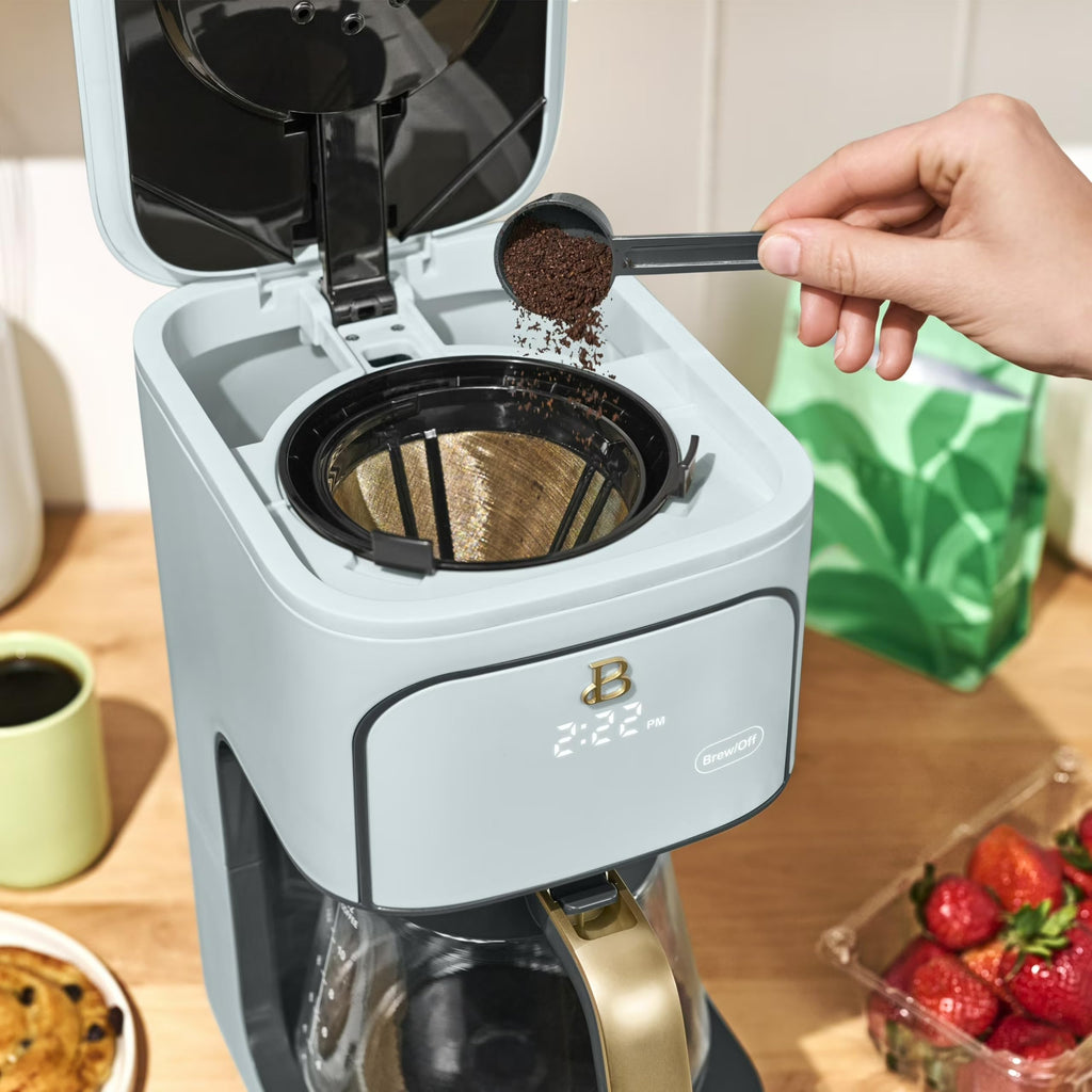 12-Cup Programmable Coffee Maker with Glass Carafe C44836