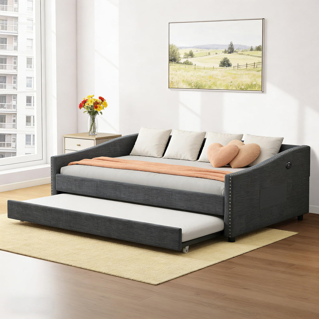 Full Size Daybed with Trundle F94605