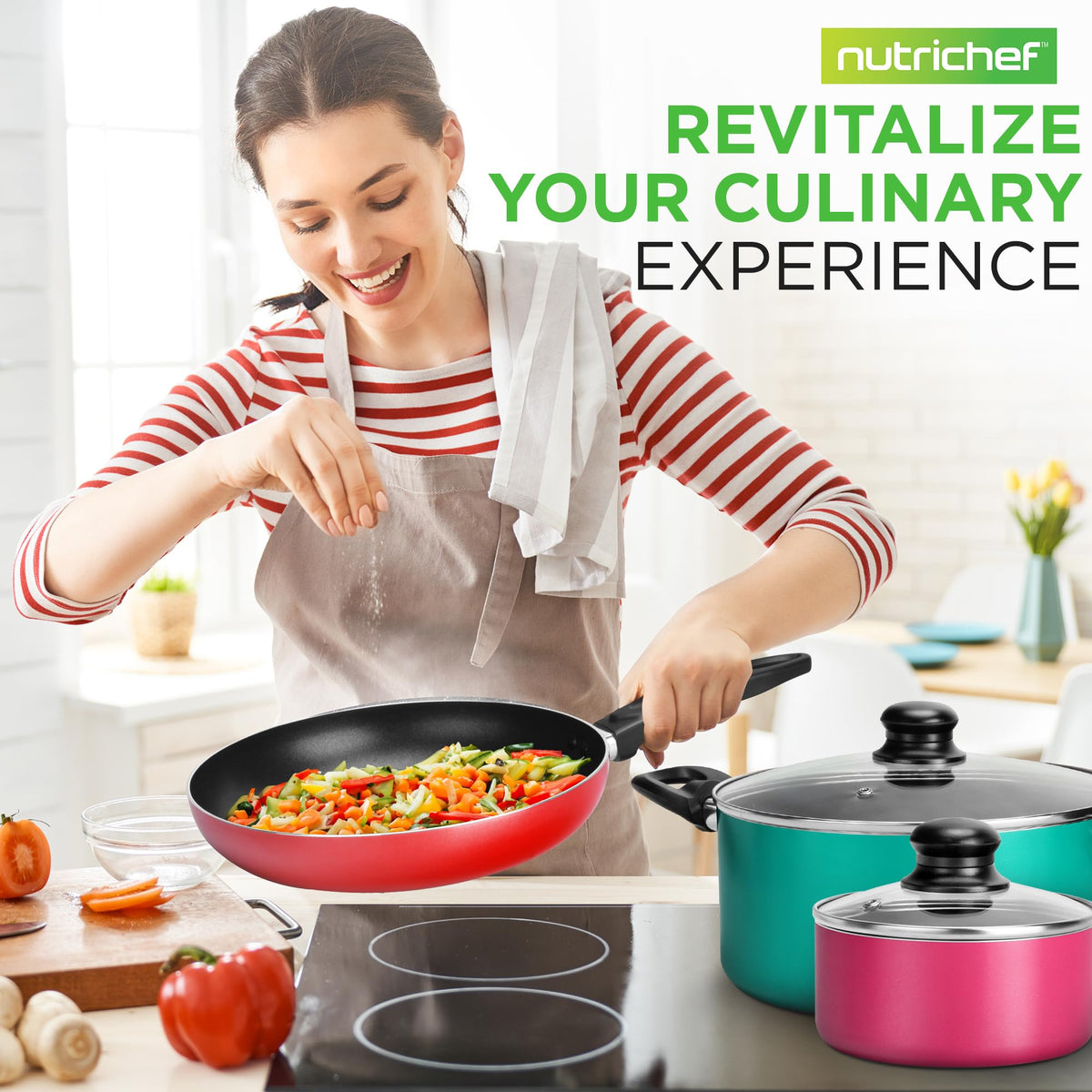 15 Piece Non Stick Cookware Set P209