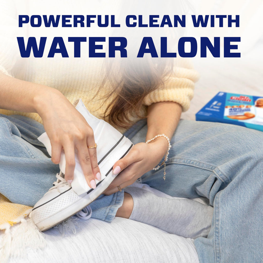 White 6 Count Cleaning Pads D1505