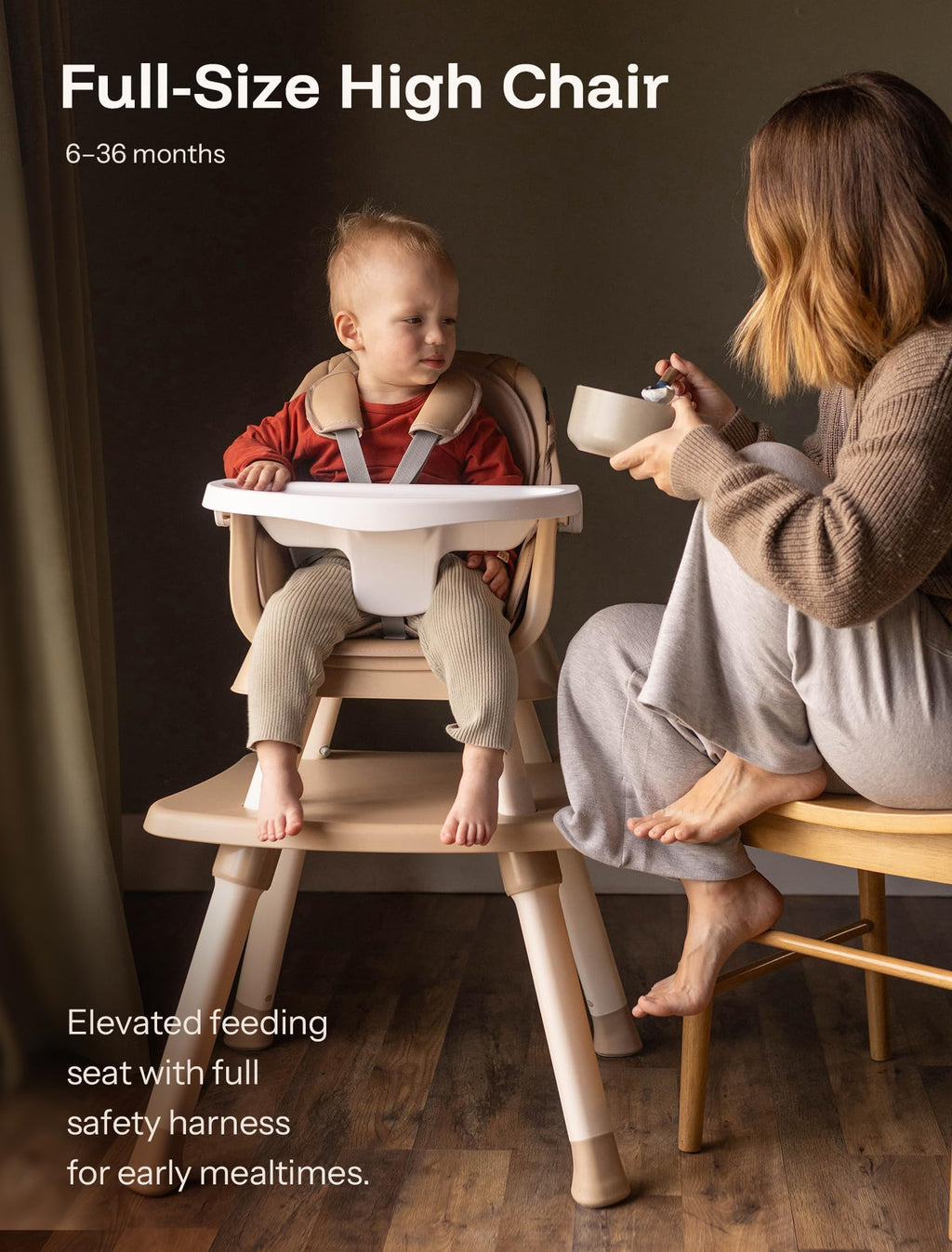 8-in-1 Convertible Baby High Chair J551092
