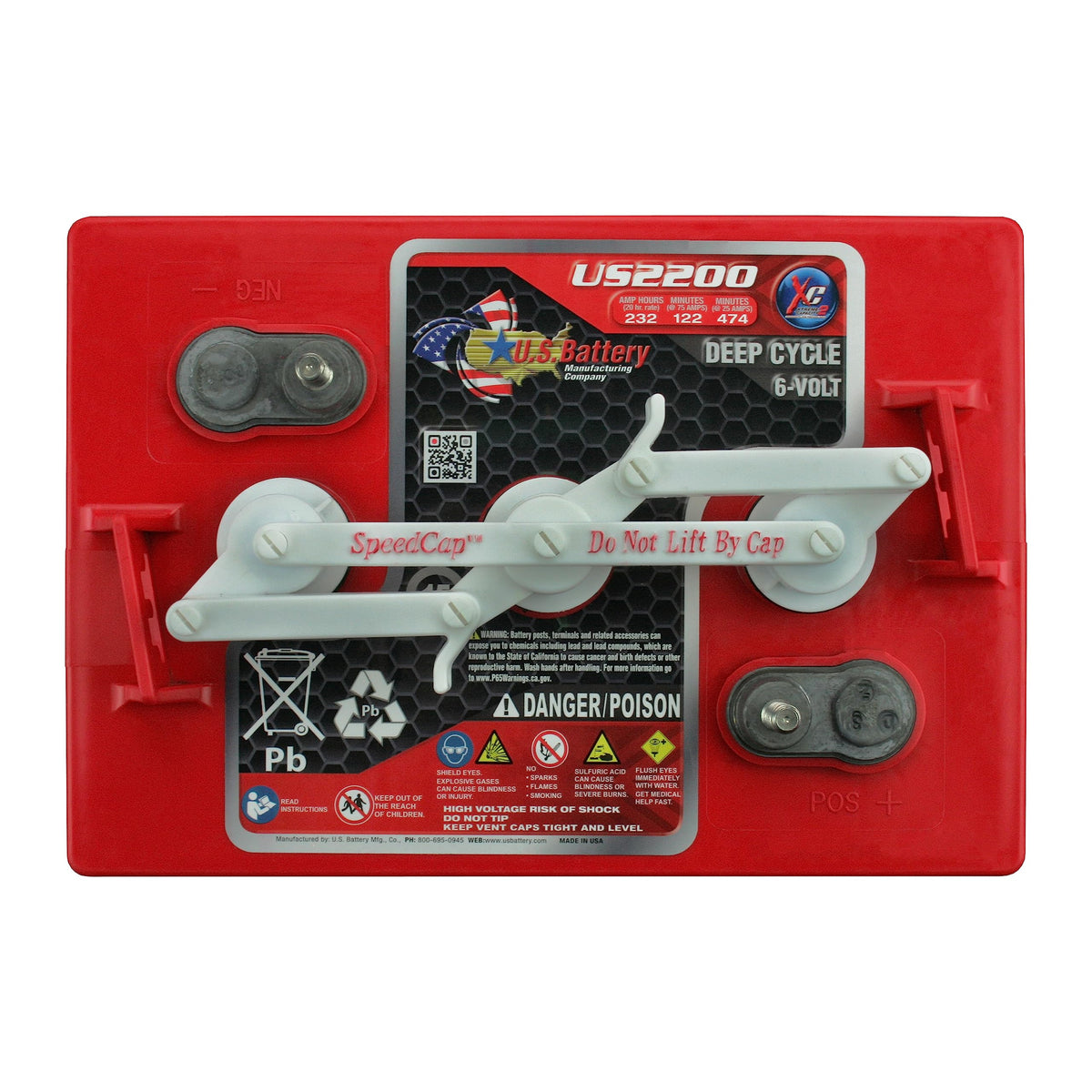 6V GC2 Golf Cart Batteries 6-Pack D52548