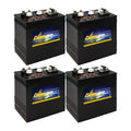 6V 260Ah Flooded Lead Acid Deep Cycle Battery Pack of 4 Z51830
