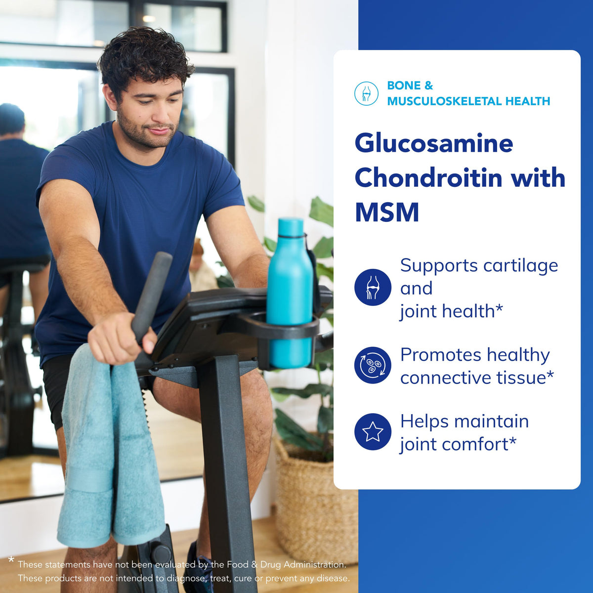 Glucosamine Chondroitin with MSM, 60 Capsules F769