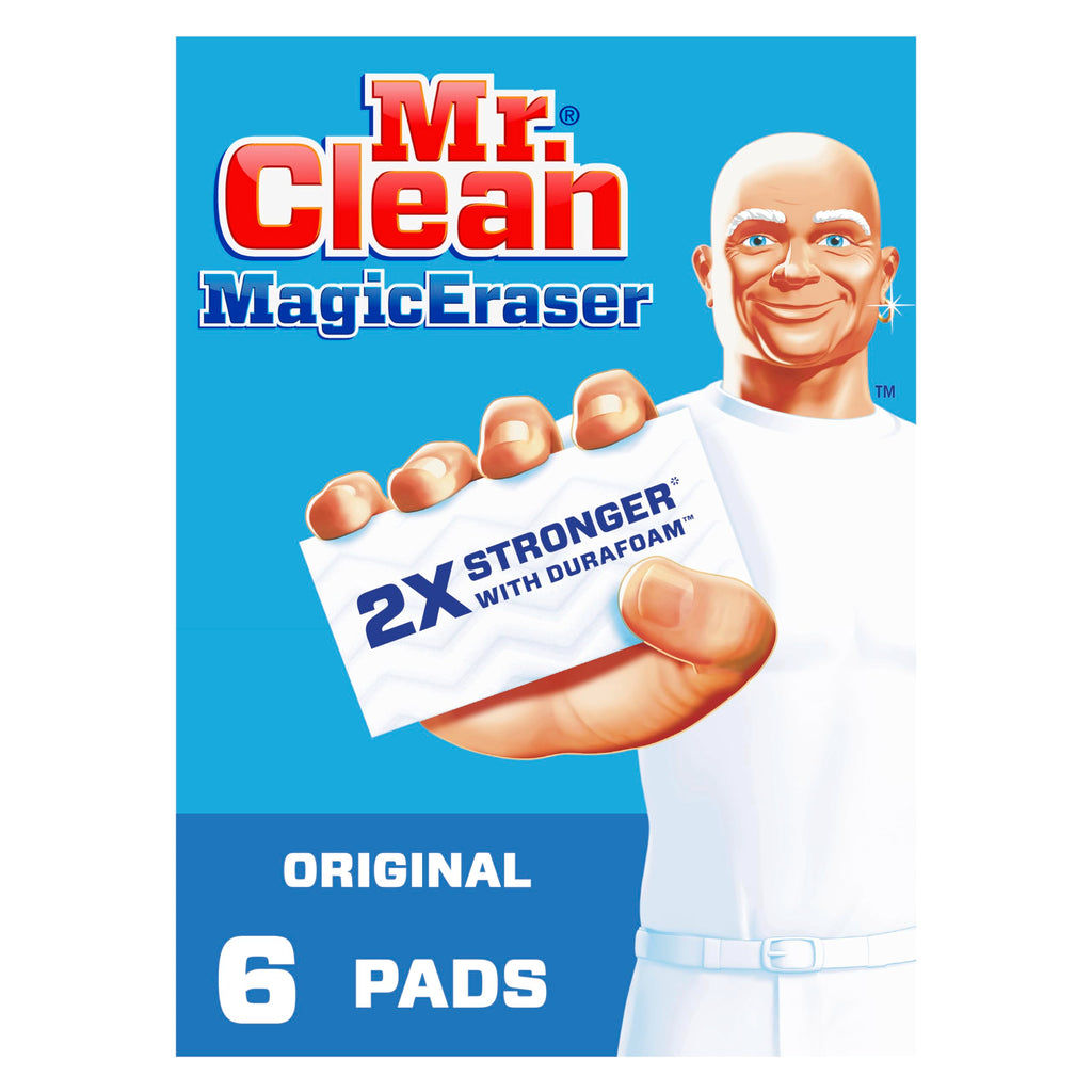 White 6 Count Cleaning Pads D1505