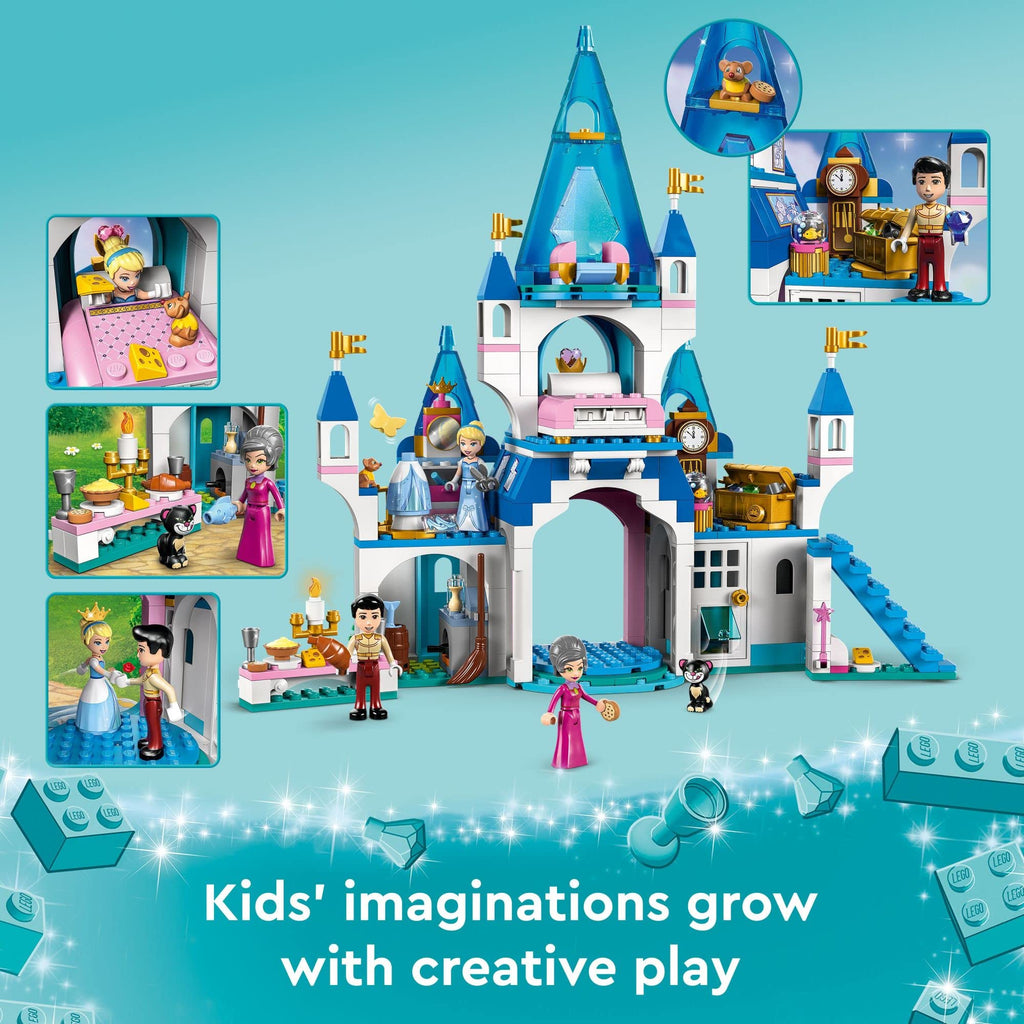 Buildable Castle Toy with 3 Mini Dolls R16045