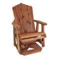 23" Cedar Adirondack Swivel Glider B348795