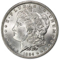 Morgan Silver Dollar Brilliant Uncirculated S381
