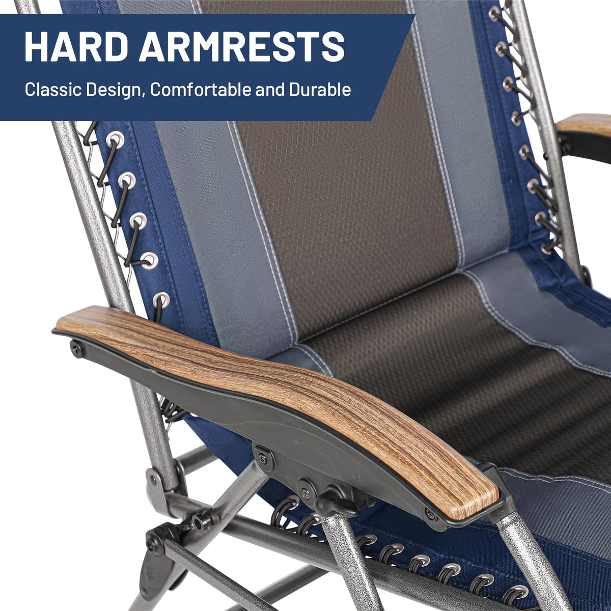 Oversized Zero Gravity Padded Reclining Lounge Chair with Cup Holder 350 lbs A852297