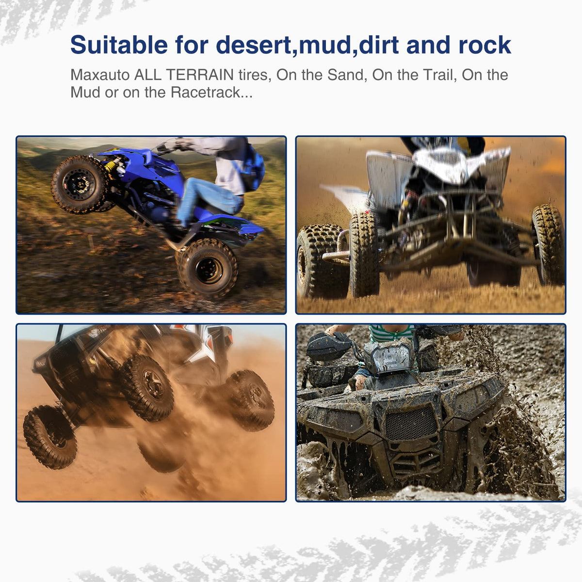 19x7-8 ATV Tires Set of 2 O7465