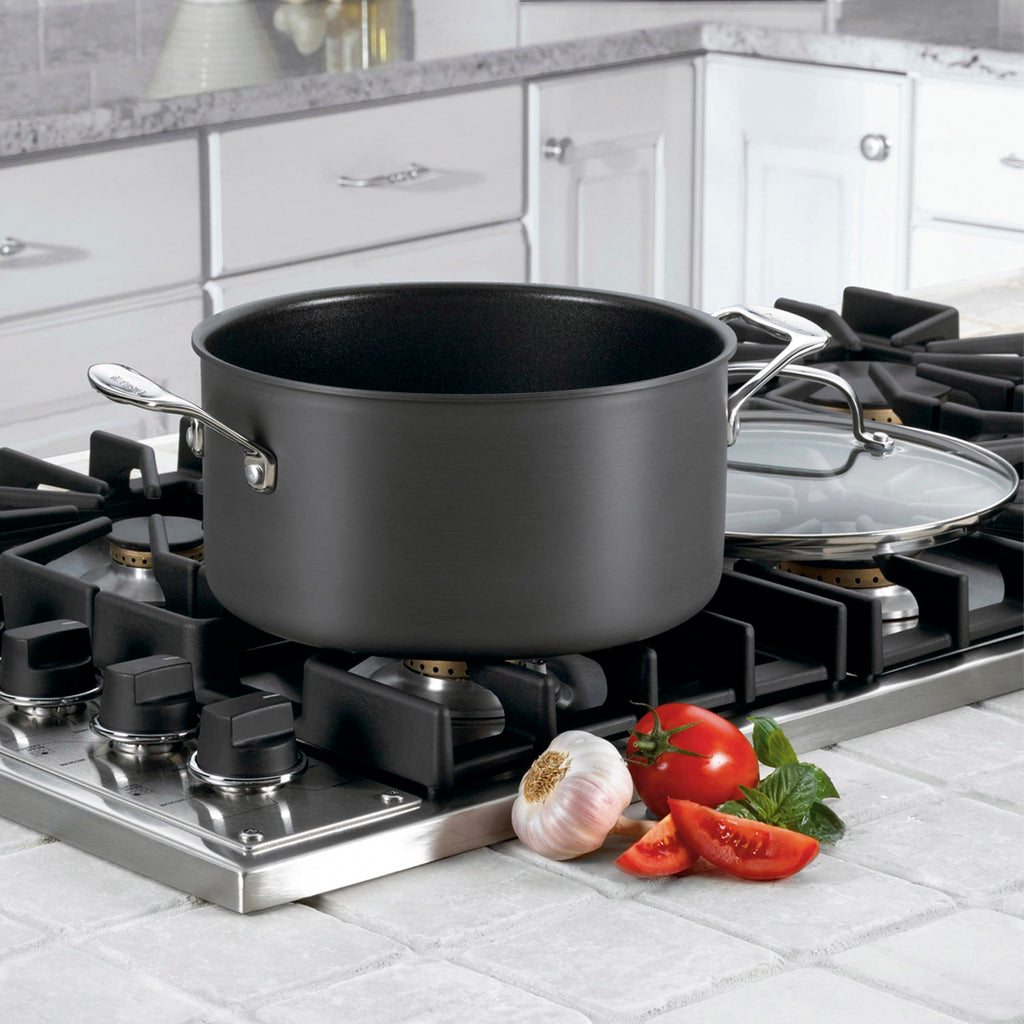 6-Quart Nonstick Hard-Anodized Stockpot with Cover Q26445
