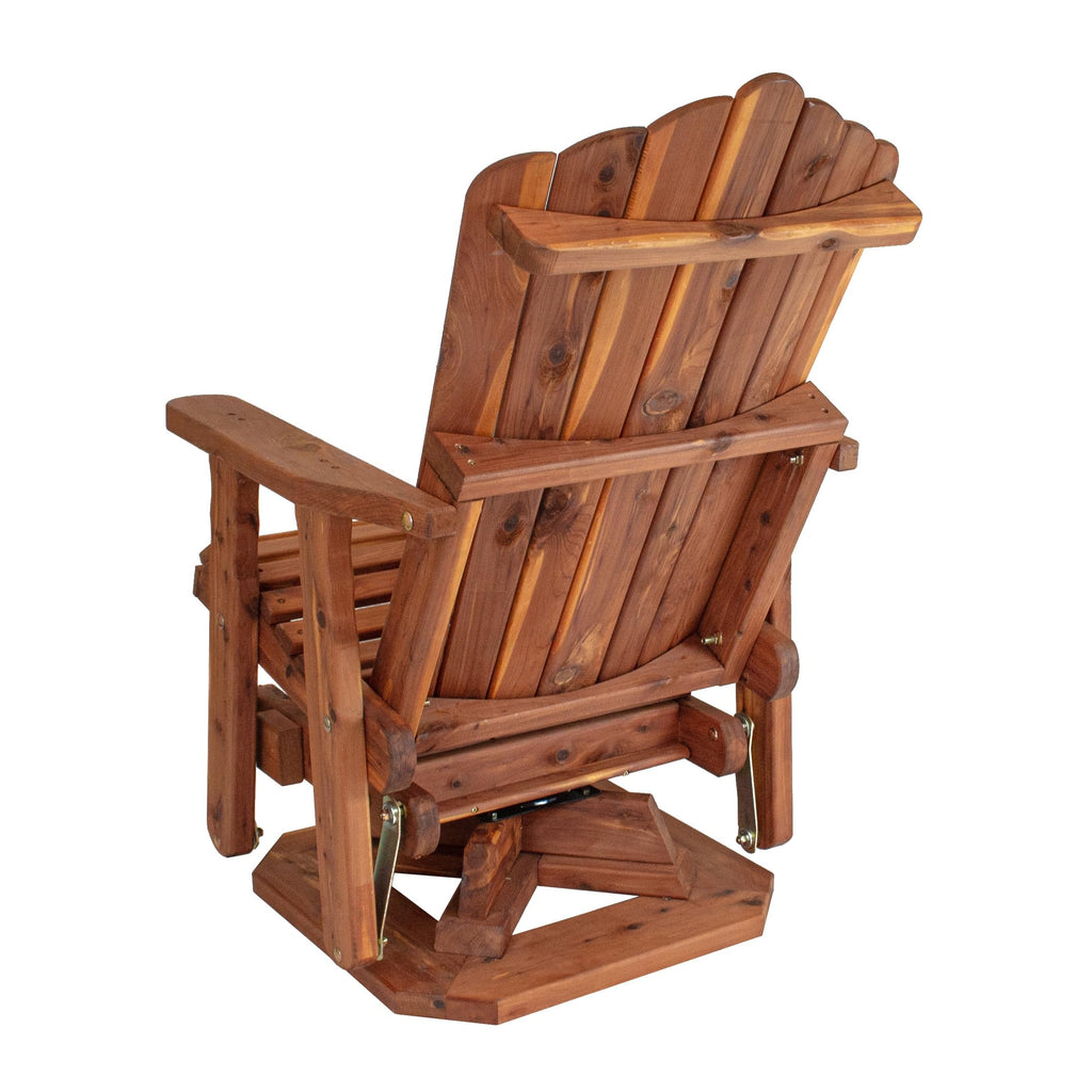 23" Cedar Adirondack Swivel Glider B348795