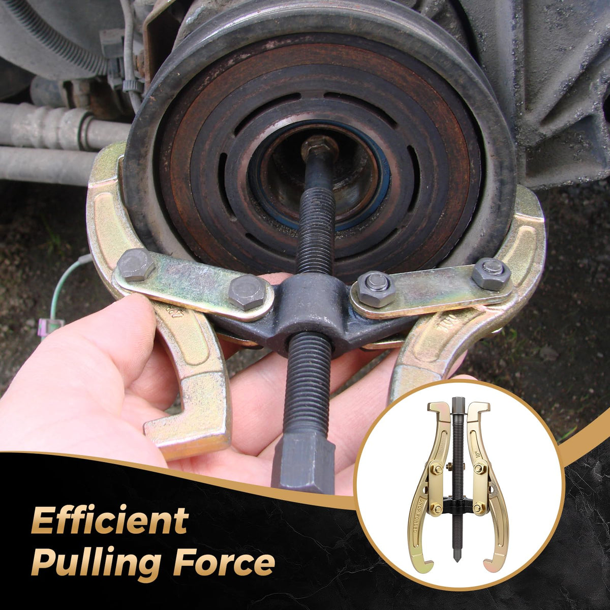 10 Inch 3 Jaw Puller with Reversible Jaws Z24247