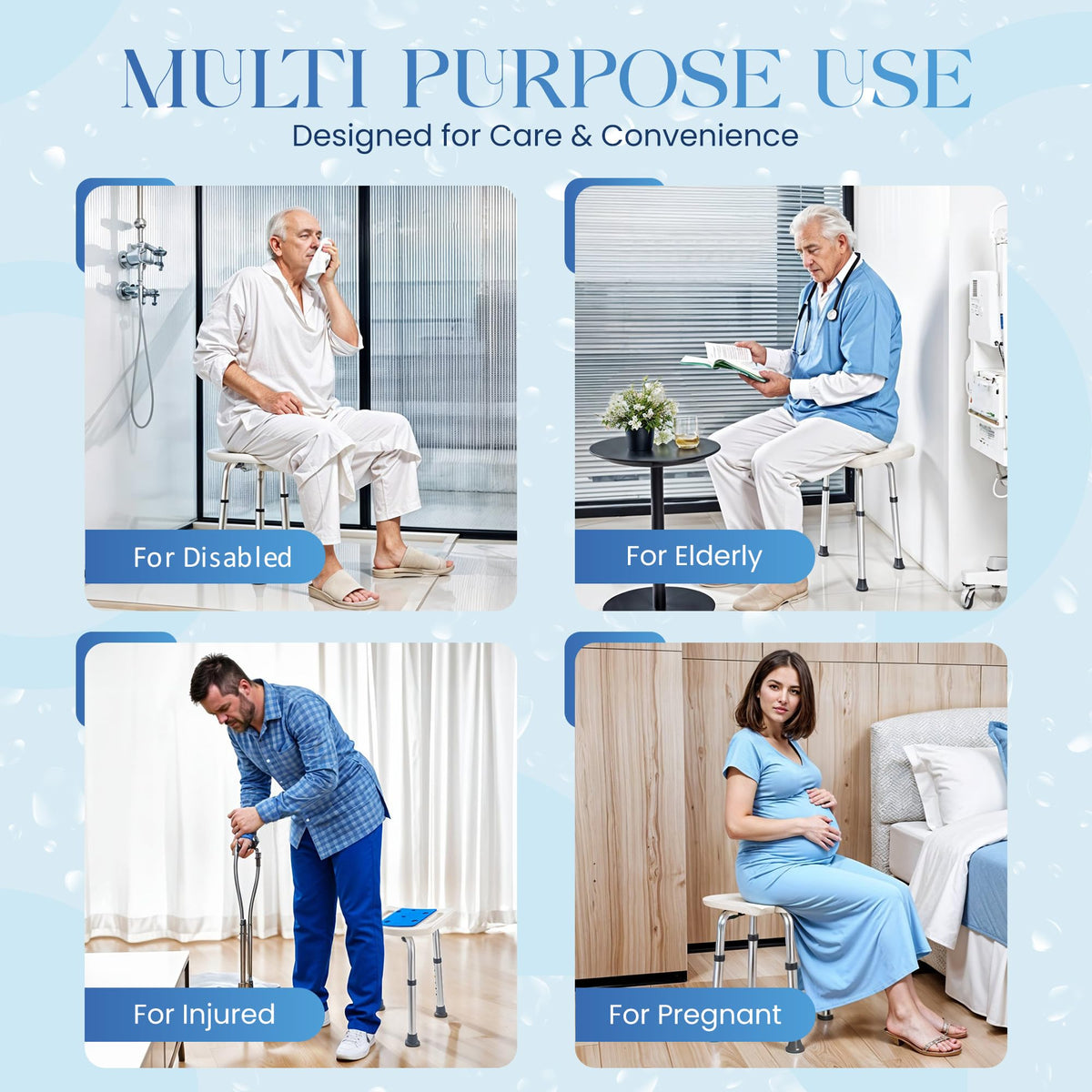 Shower Chair and Bathtub Bench Z28358