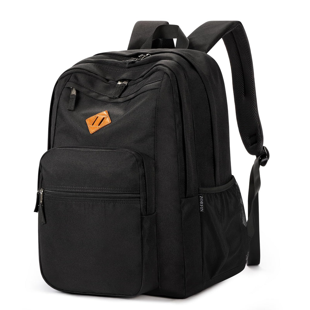 Black 26L Water Resistant Backpack U3721