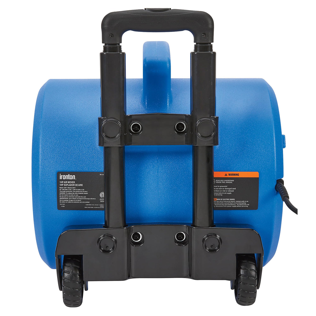 1 HP 3-Speed Air Mover with Telescoping Handle Y133373