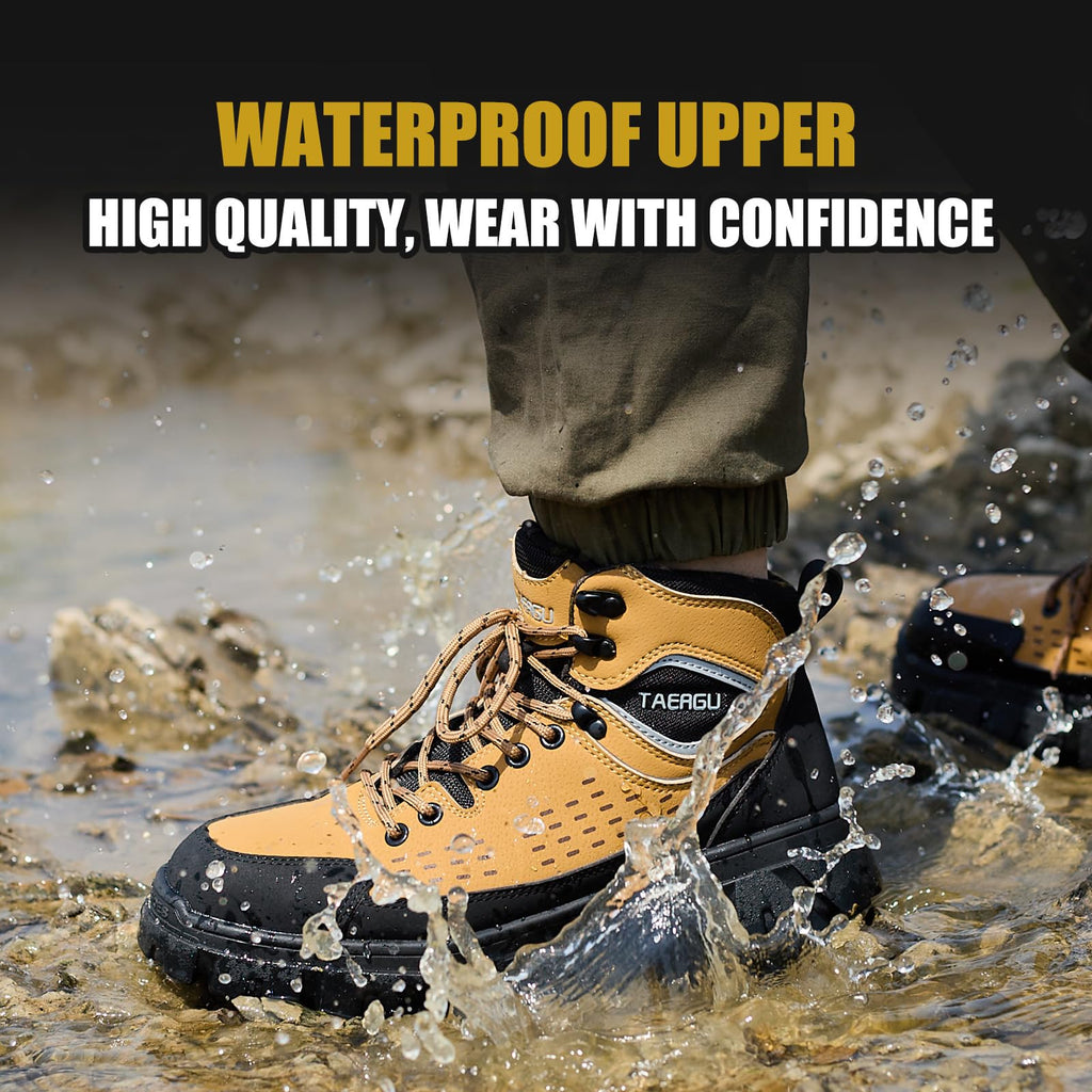 Steel Toe Work Boots 6" Waterproof H248