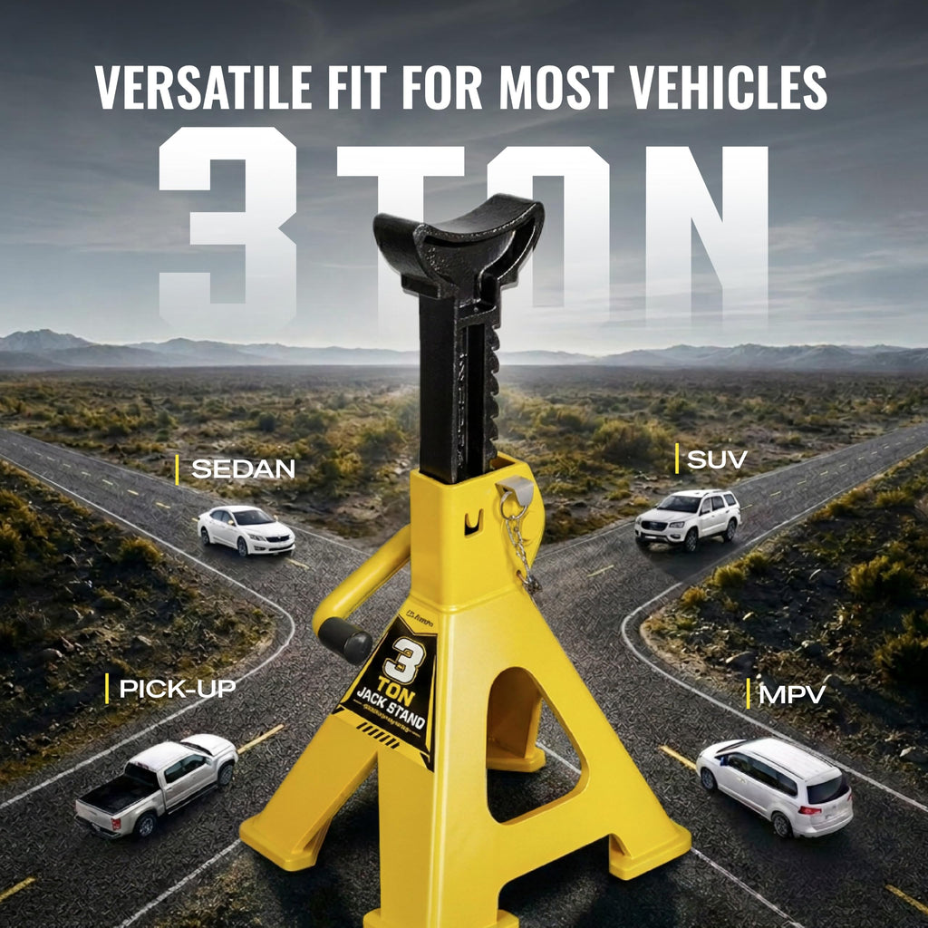 3 Ton Heavy Duty Jack Stands 1 Pair H5177