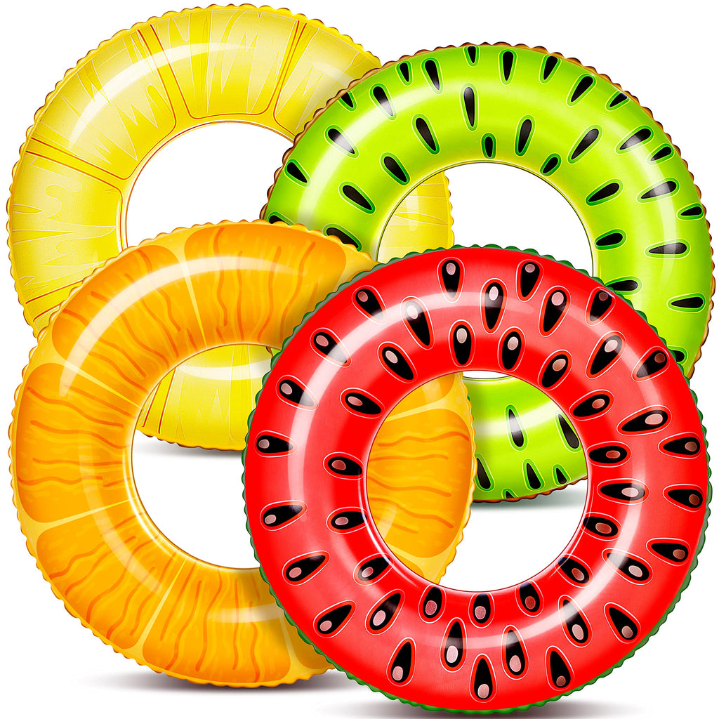 4 Pack Inflatable Pool Floats X40769