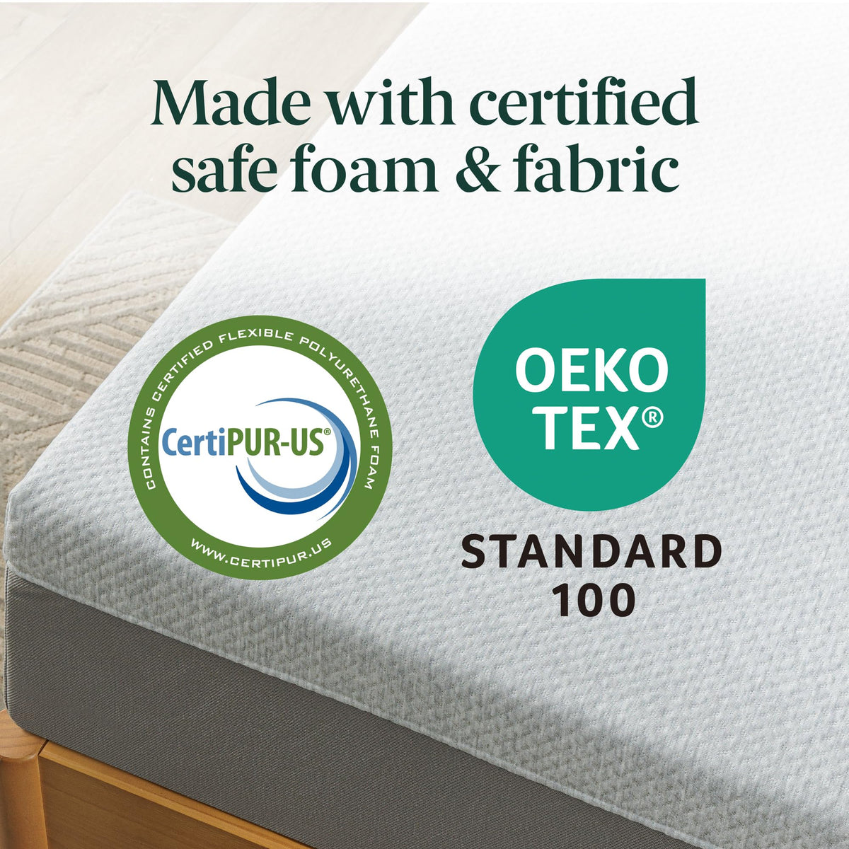 8 Inch Memory Foam Mattress, Twin, Medium Firm W395
