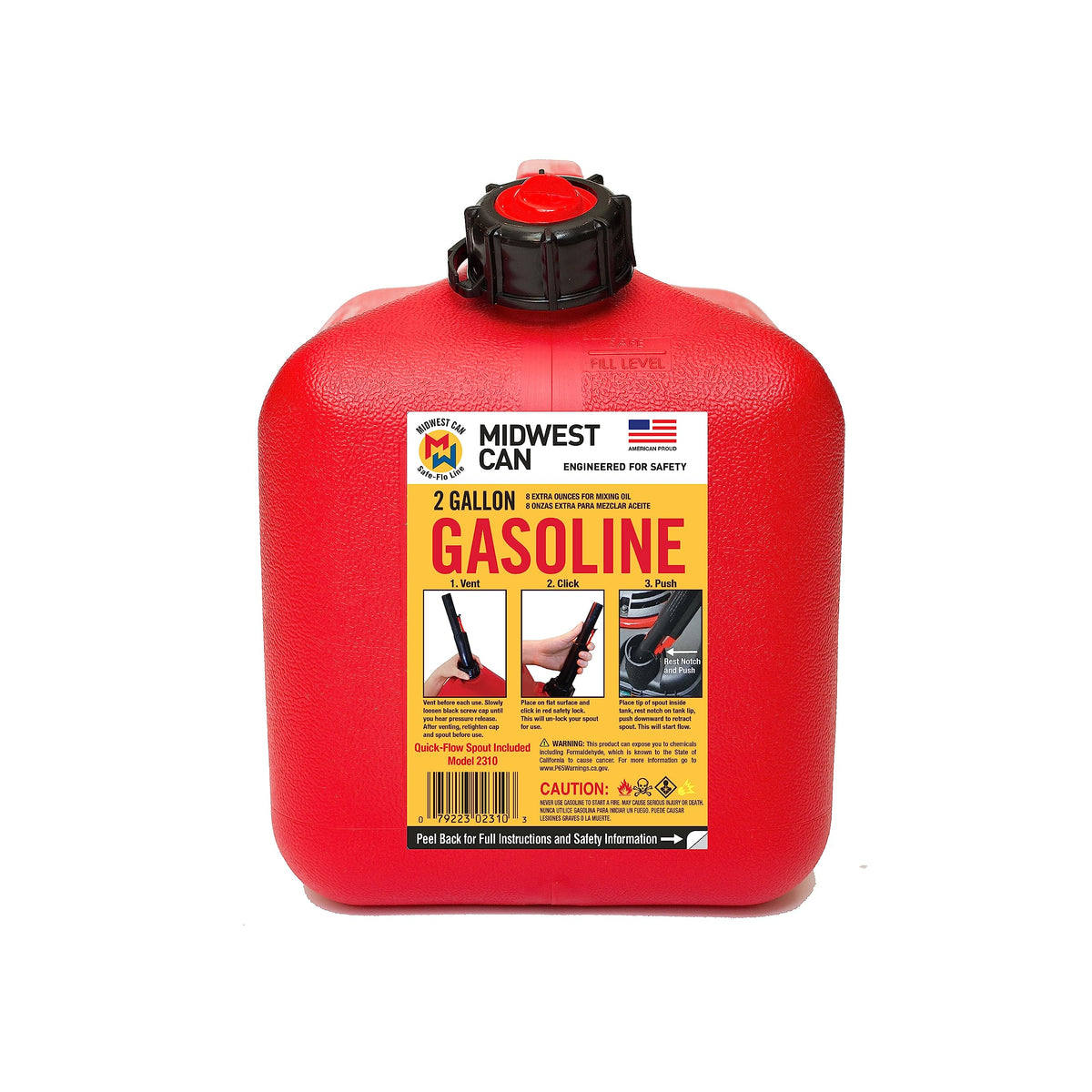 2 Gallon Gas Can O346941