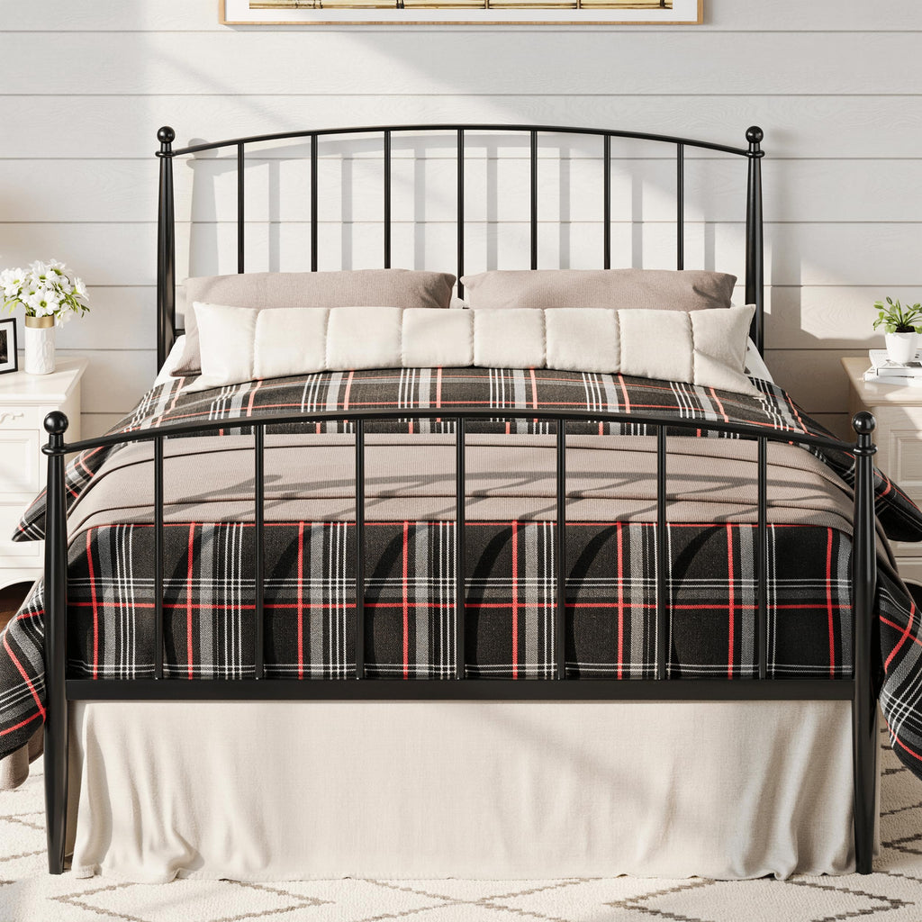 Metal Full Size Platform Bed Frame R922